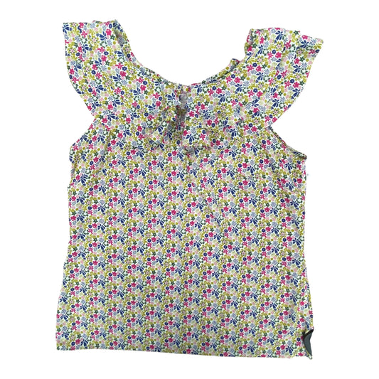 Top Sleeveless By Cmc In Floral Print, Size:M