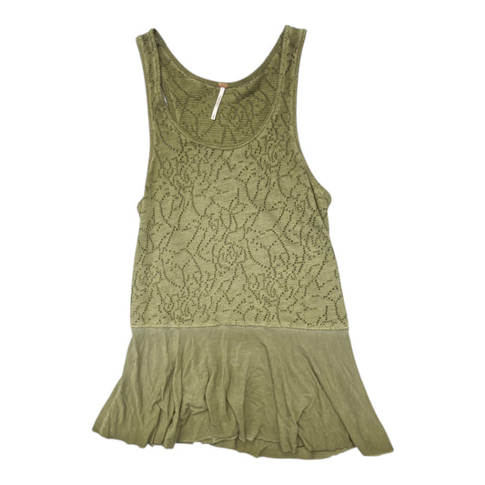 Top Sleeveless By Free People In Green, Size:S