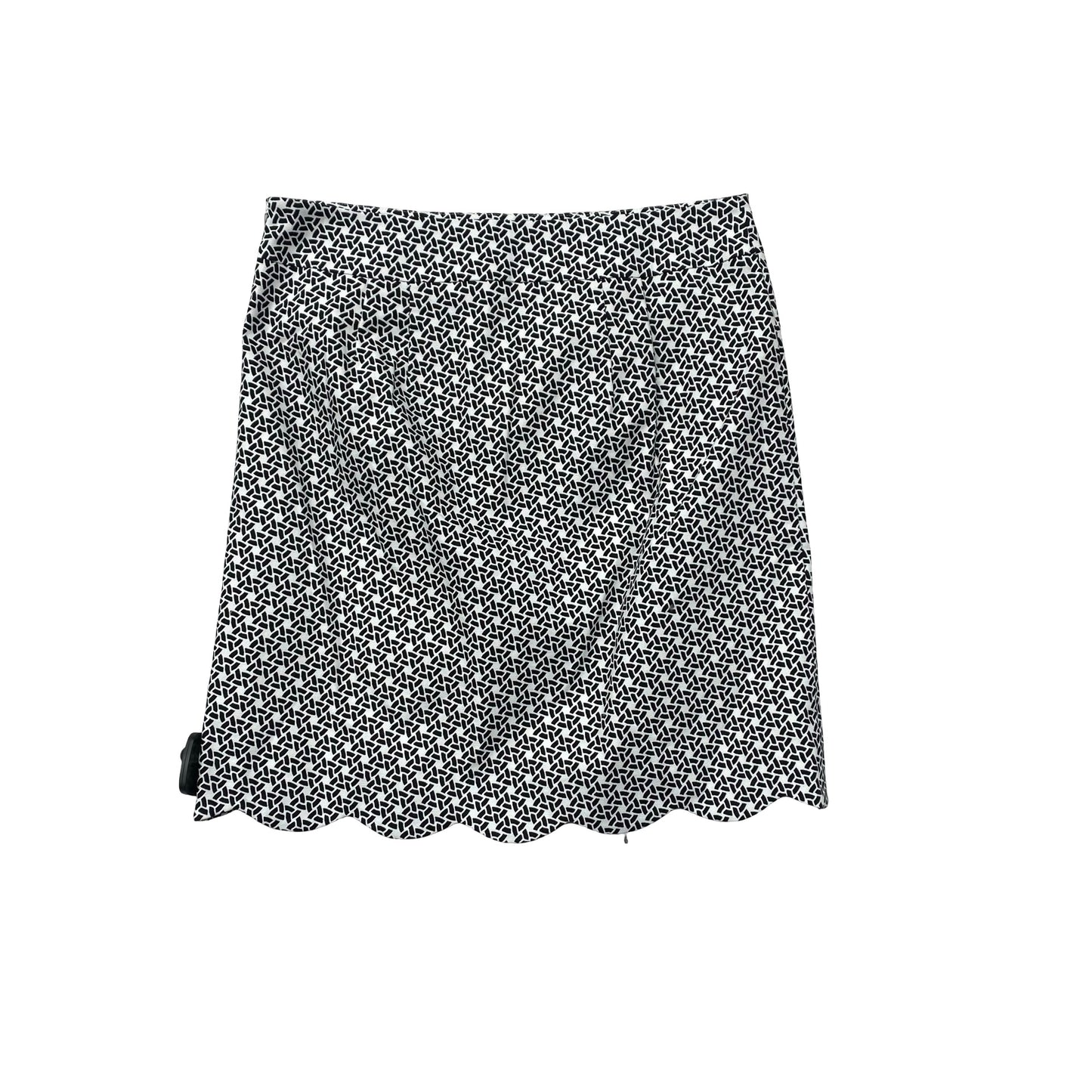 Skirt Midi By Talbots In Black & White, Size:4