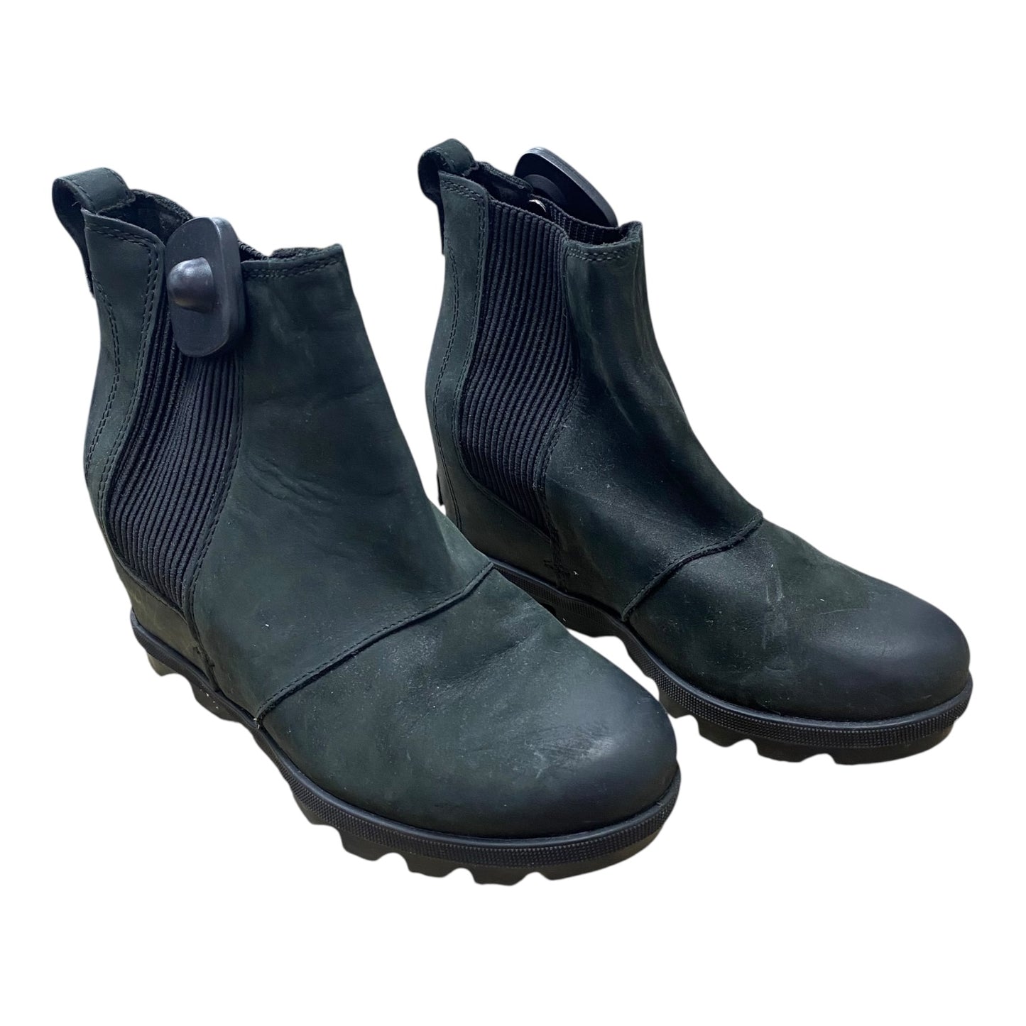 Boots Designer By Sorel In Black, Size:7