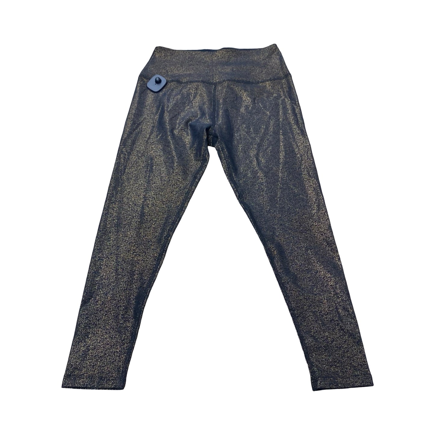 Athletic Leggings By Beyond Yoga In Black & Gold, Size:Xl