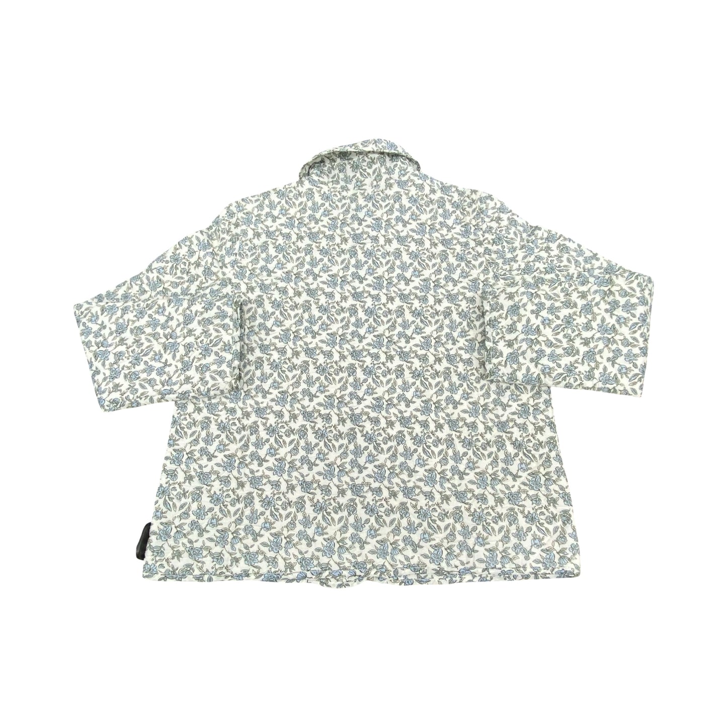 Jacket Puffer & Quilted By Style And Company In Floral Print, Size:S