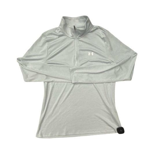 Athletic Top Ls Collar By Under Armour In Grey, Size:Mp