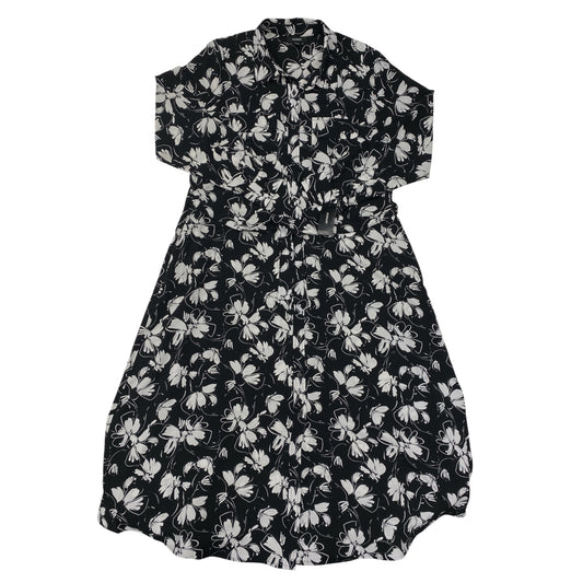 Dress Casual Maxi By Alfani In Black & White, Size:M