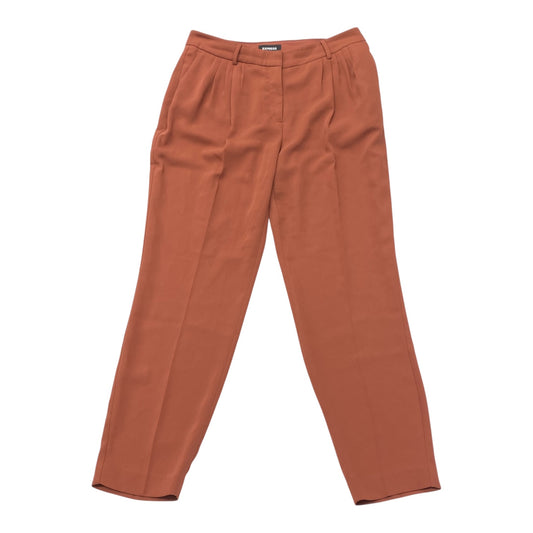Pants Dress By Express In Orange, Size:10L