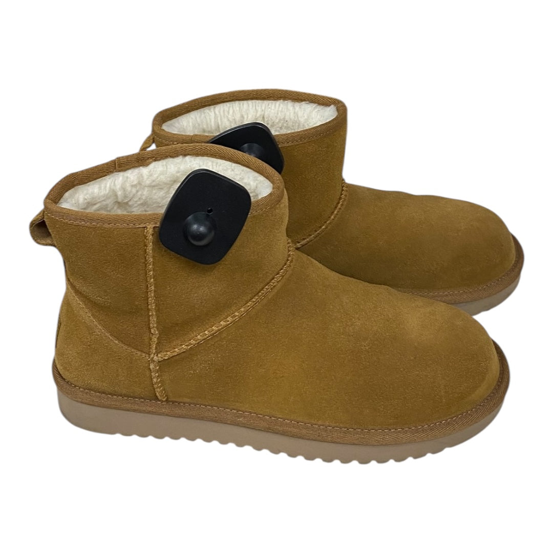 Boots Ankle Flats By Koolaburra By Ugg In Brown, Size:8