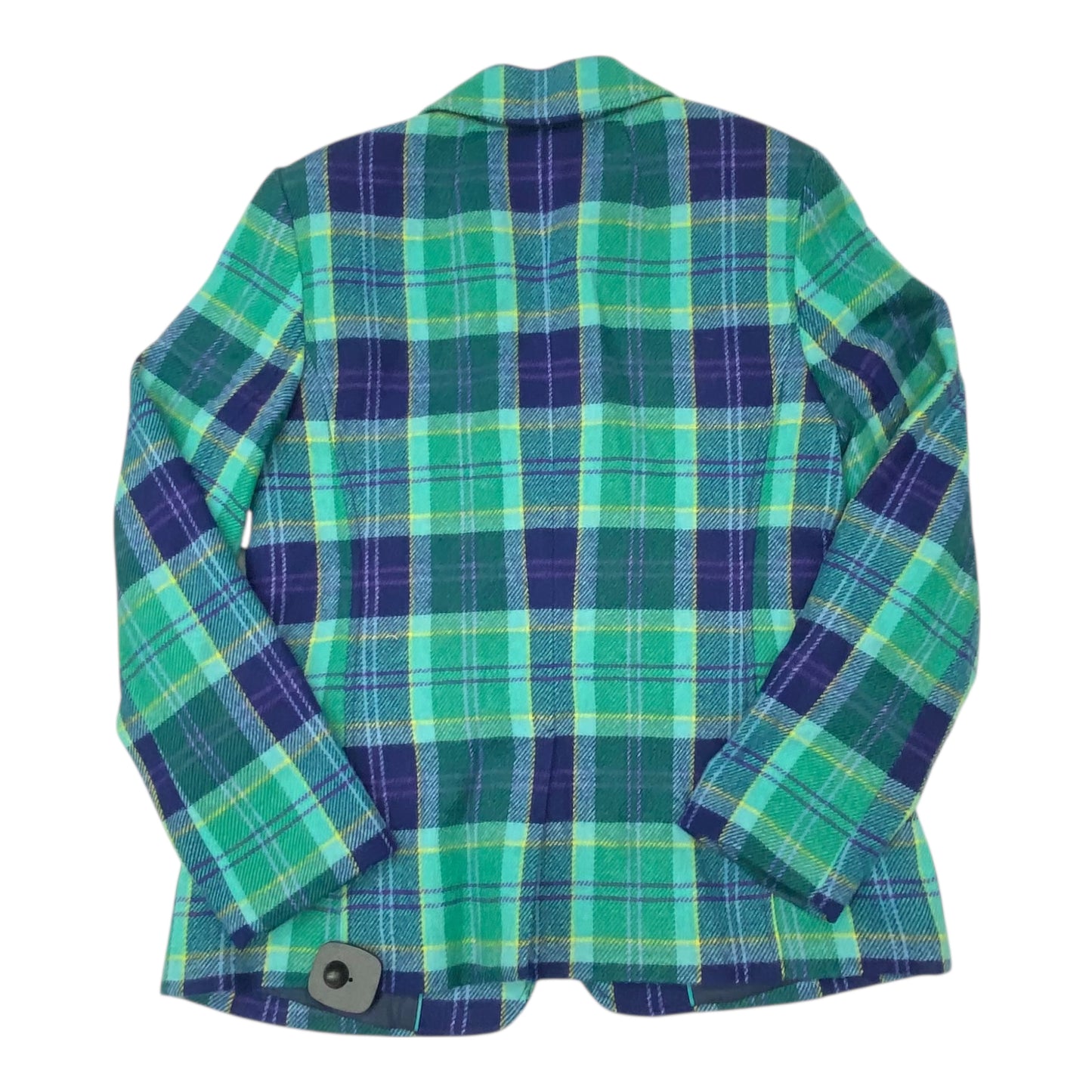 Blazer By Talbots In Plaid Pattern, Size:6
