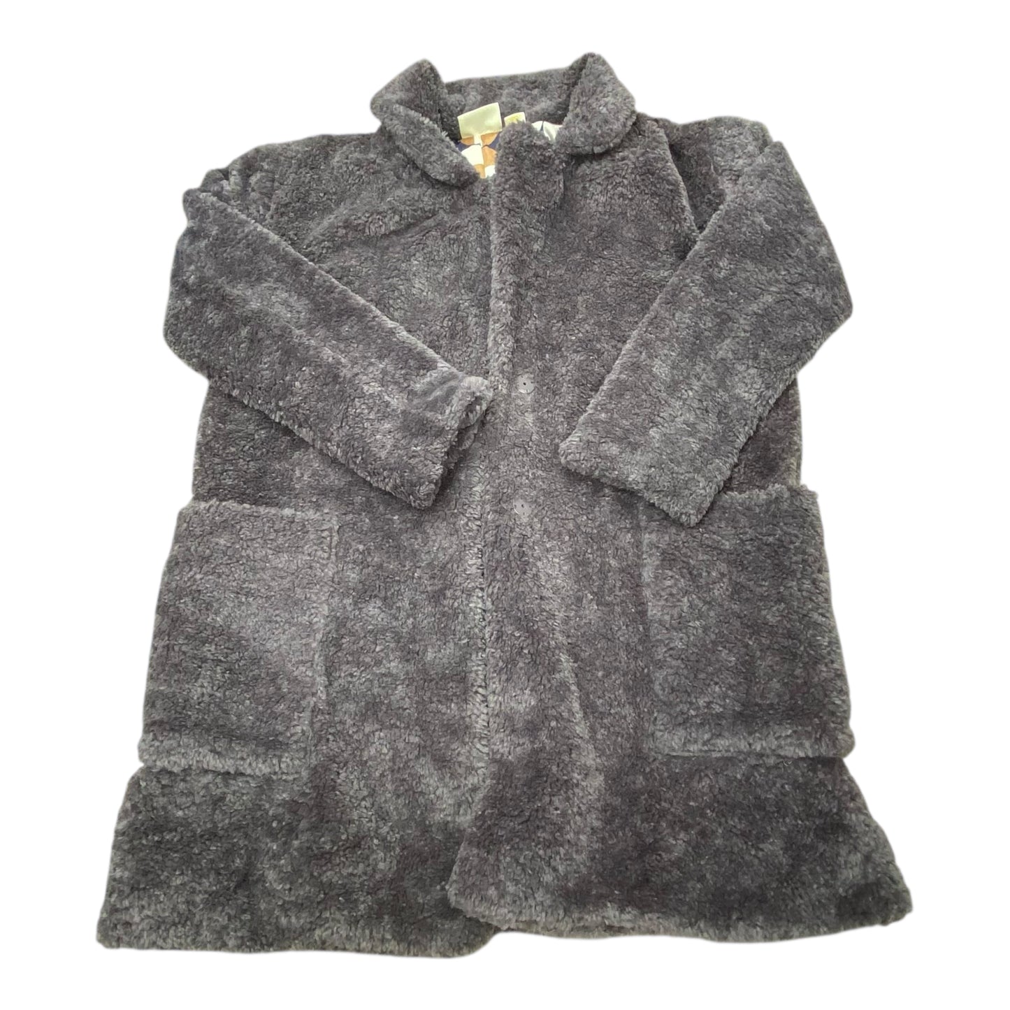 Jacket Faux Fur & Sherpa By Maeve In Purple, Size:Xs
