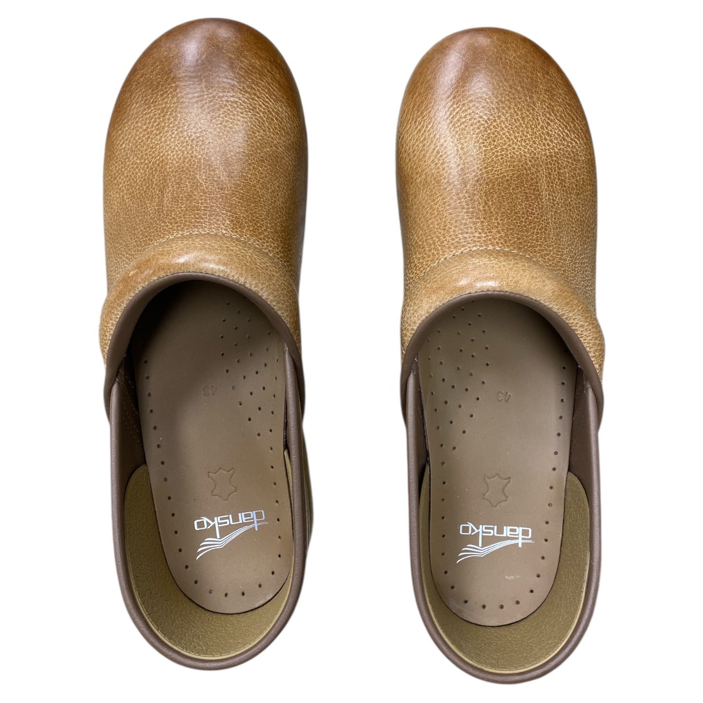 Shoes Heels Block By Dansko In Brown, Size:12.5