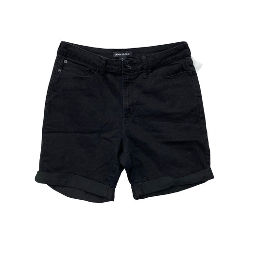 Shorts By Dkny In Black Denim, Size:8