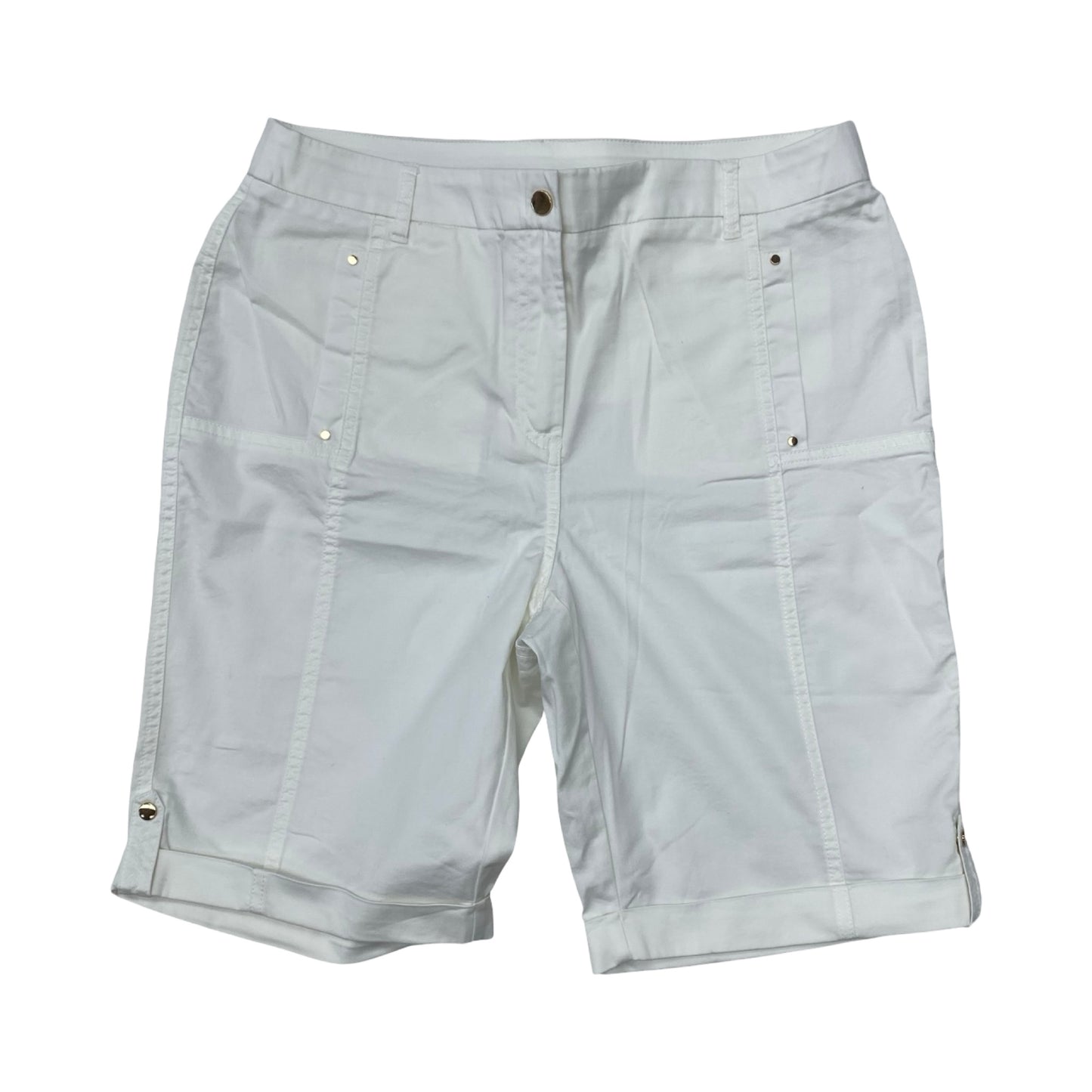 Shorts By Chicos In White, Size:8