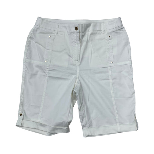 Shorts By Chicos In White, Size:8
