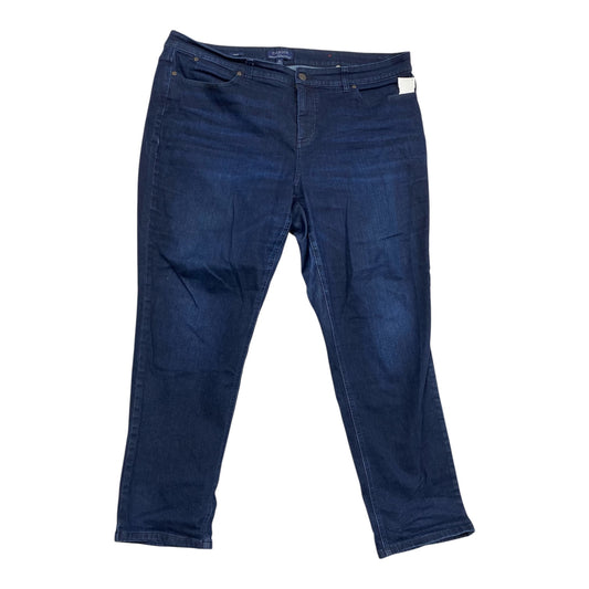 Jeans Boyfriend By Talbots In Blue, Size:18
