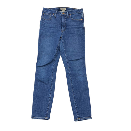 Jeans Skinny By Madewell In Blue Denim, Size:6