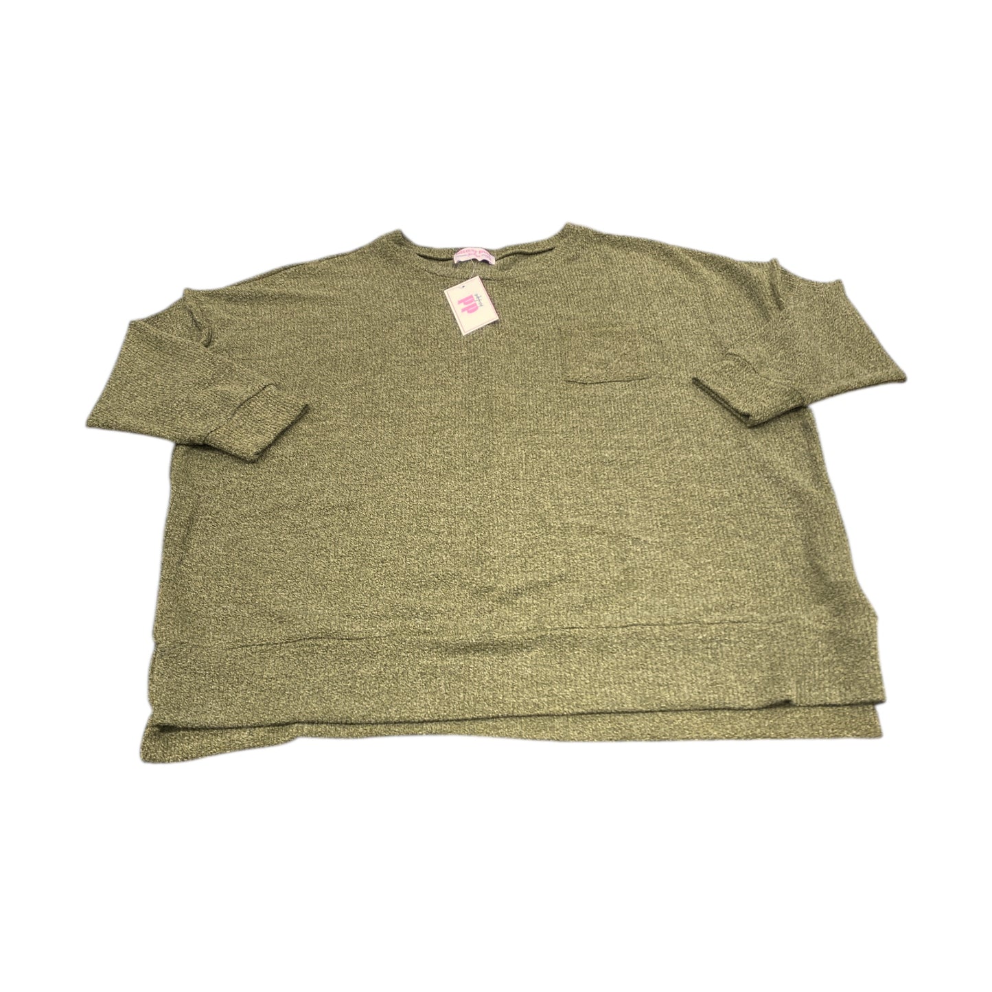 Sweater By Discount Divas In Green, Size:L