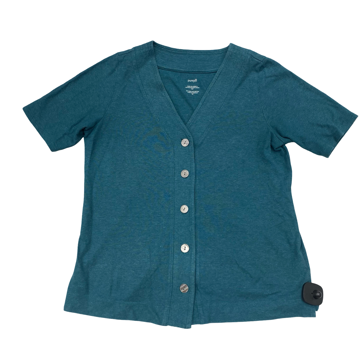 Top Ss By Pure Jill In Green, Size:Xs