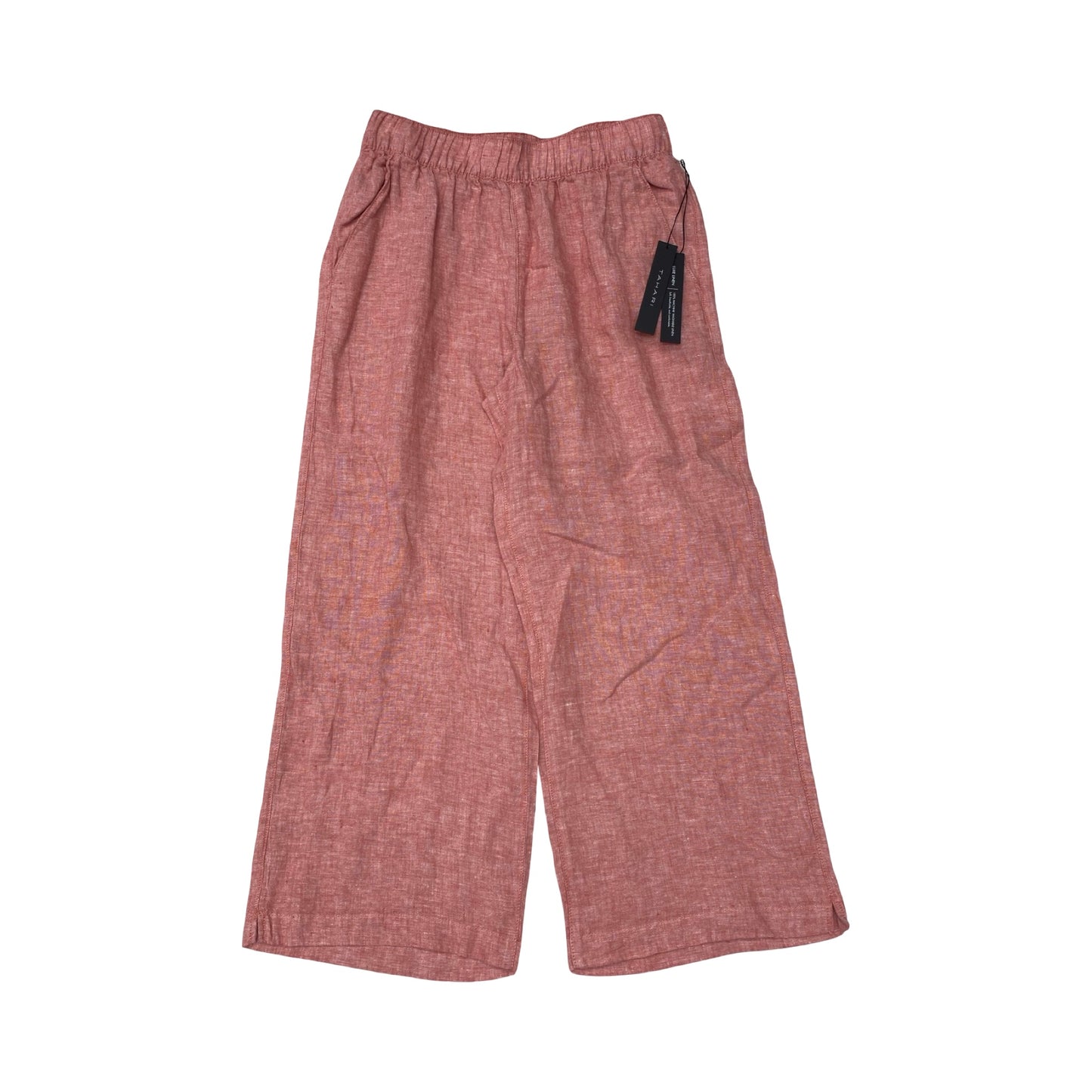 Pants Linen By Tahari In Pink, Size:S