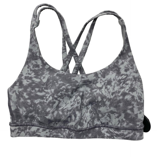 Athletic Bra By Lululemon In Grey, Size:4