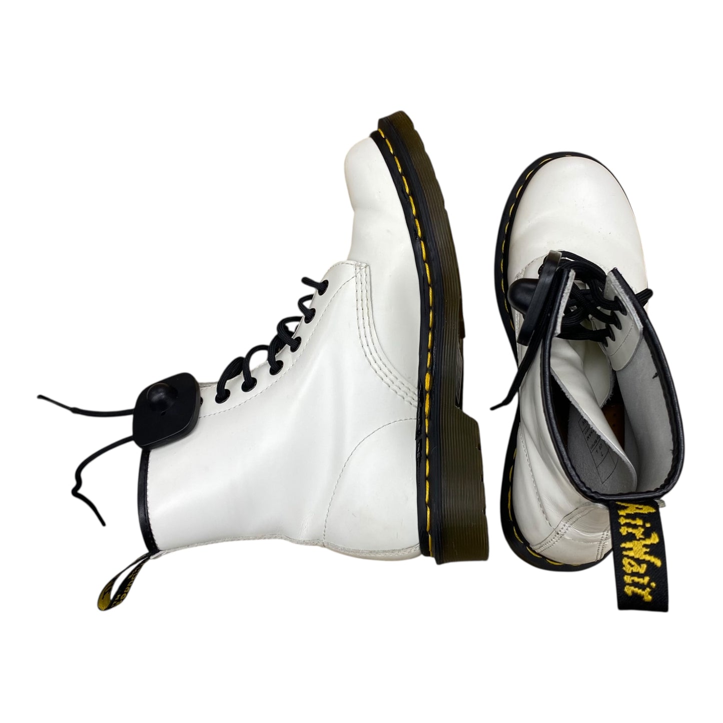 Boots Designer By Dr Martens In White, Size:7