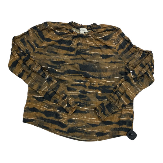 Top Ls By Cloth & Stone In Brown, Size:S