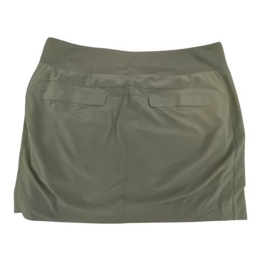 Athletic Skort By Athleta In Black, Size:14