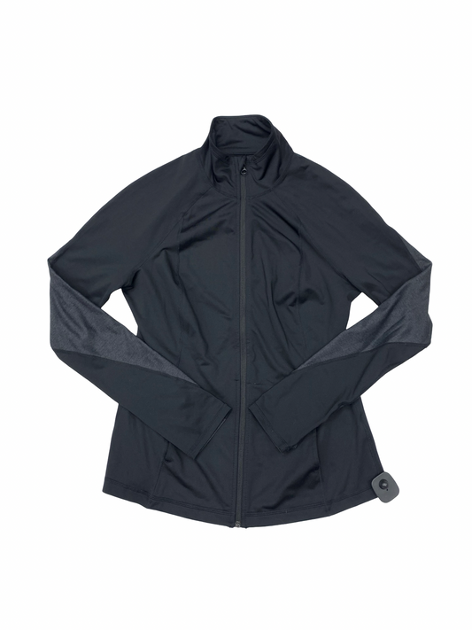 Athletic Top Ls Collar By Zella In Black, Size:L
