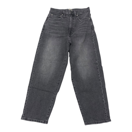Jeans Barrel By Madewell In Grey Denim, Size:4