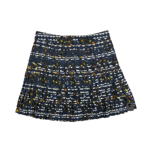 Skirt Mini & Short By J. Crew In Blue & Yellow, Size:6
