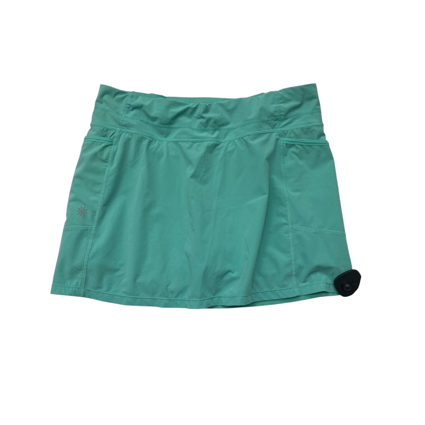 Athletic Skort By Athleta In Teal, Size:M