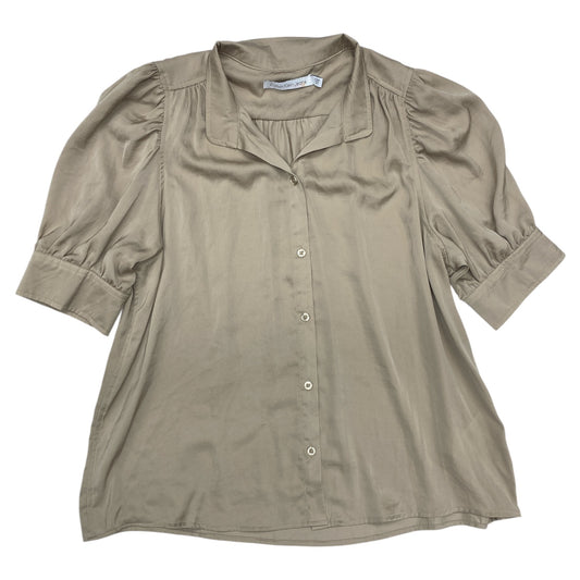 Top Ss By Calvin Klein In Beige, Size:Xl