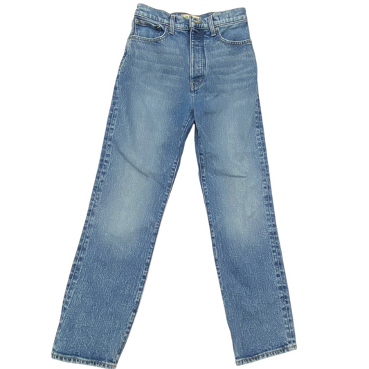 Jeans Straight By Madewell In Blue Denim, Size:0