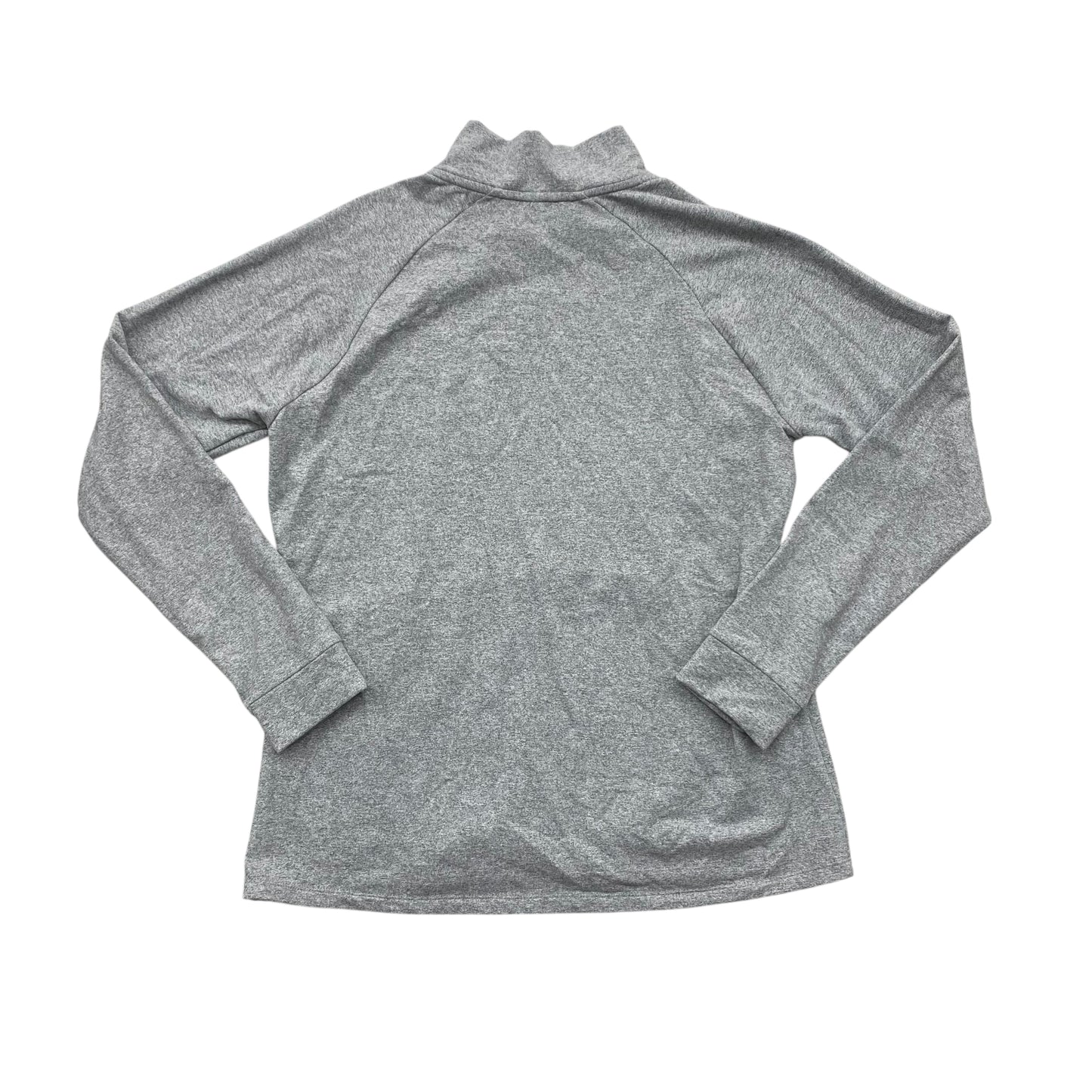 Athletic Sweatshirt Collar By Kyodan In Grey, Size:L