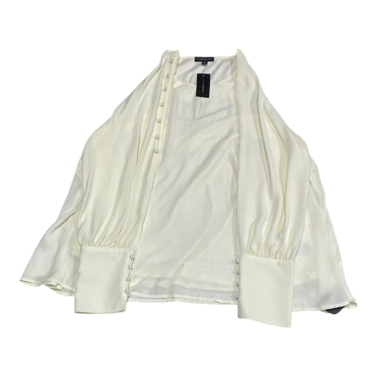 Top Ls By Lane Bryant In Cream, Size:1X