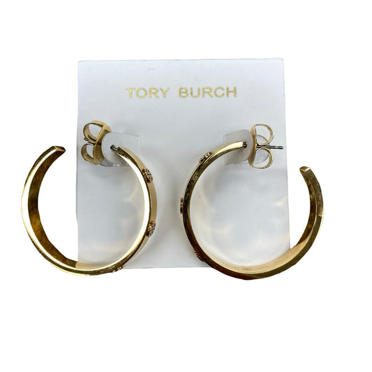 Earrings Designer By Tory Burch In Gold