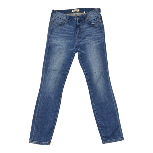 Jeans Straight By Madewell In Blue Denim, Size:10