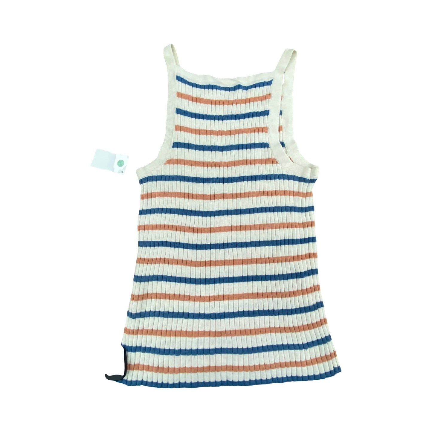 Top Sleeveless By Madewell In Striped Pattern, Size:Xs