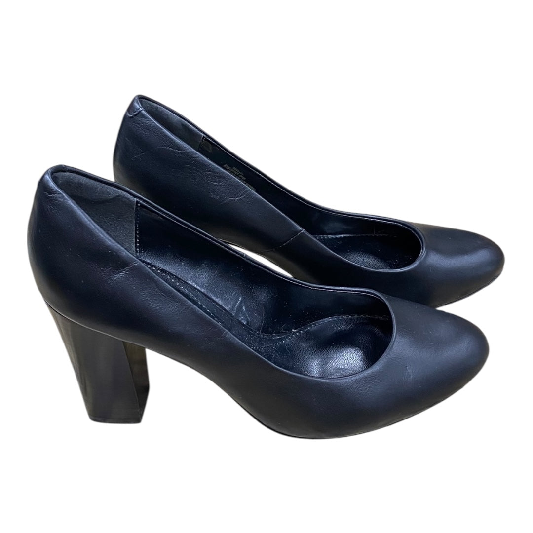 Shoes Heels Block By Isola In Black, Size:8.5