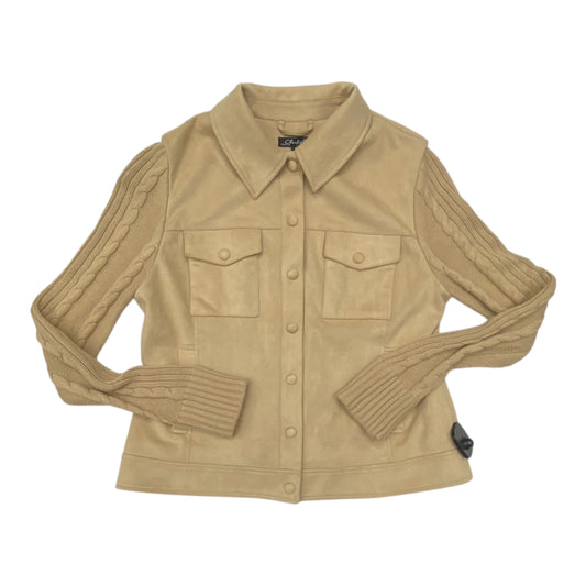 Jacket Other By Charlie B In Tan, Size:Sp