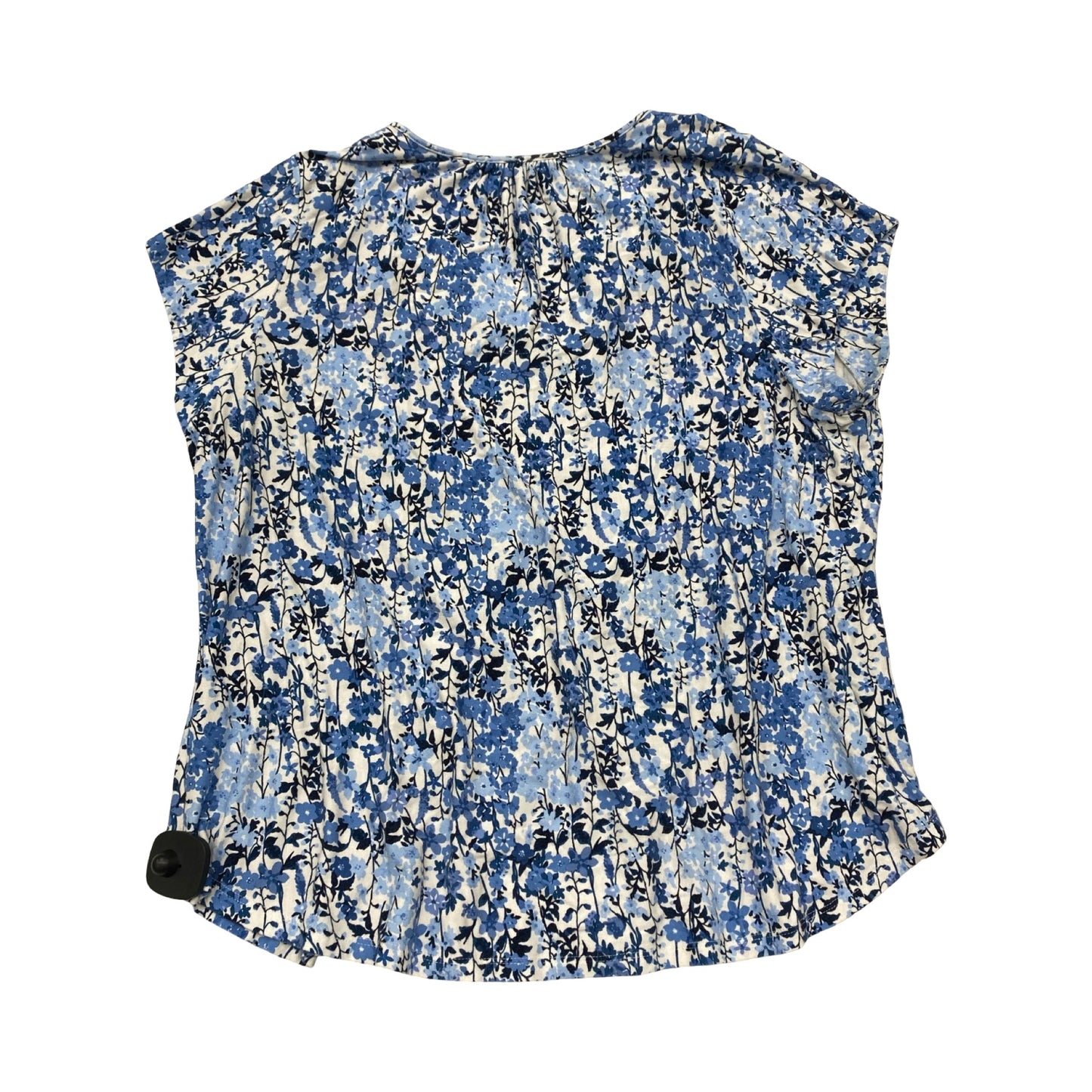 Top Ss By Tommy Hilfiger In Blue & White, Size:1X