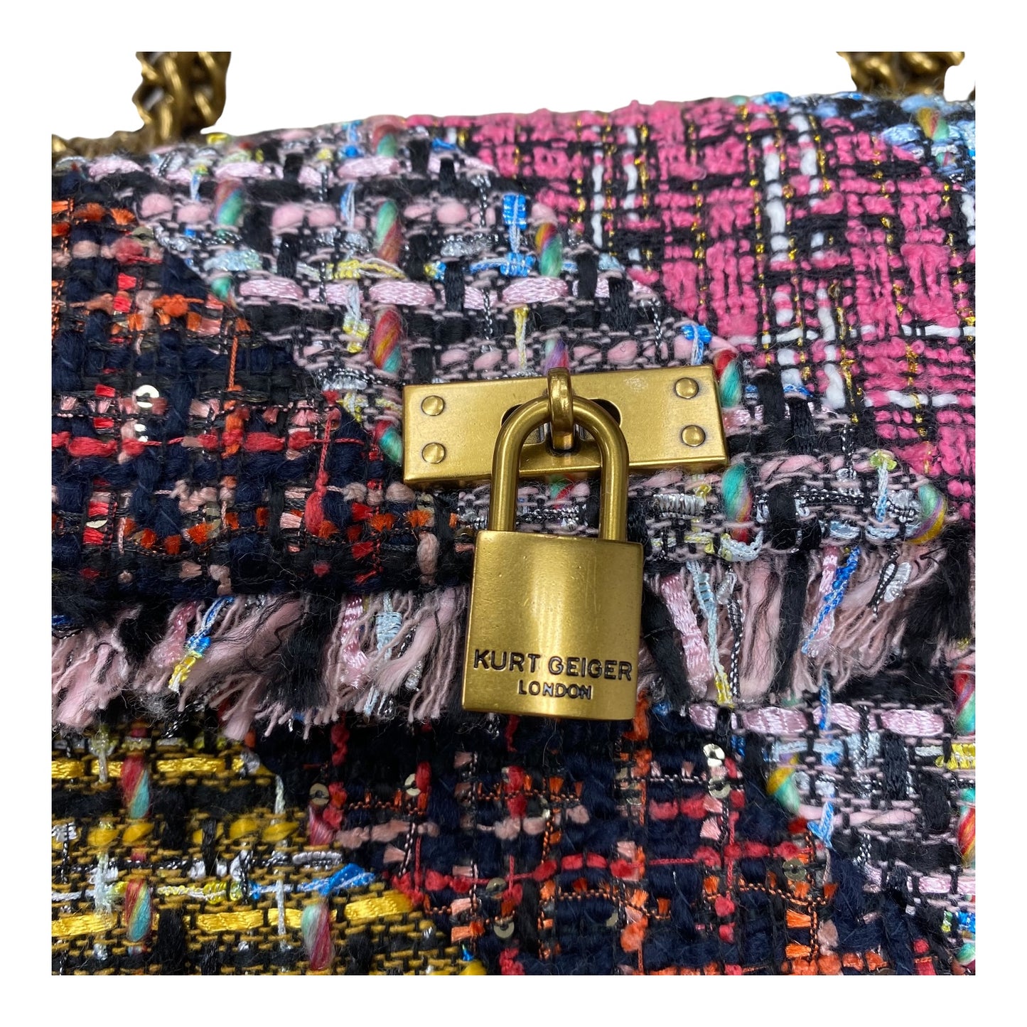 Handbag Designer By Kurt Geiger In Multi, Size:Small