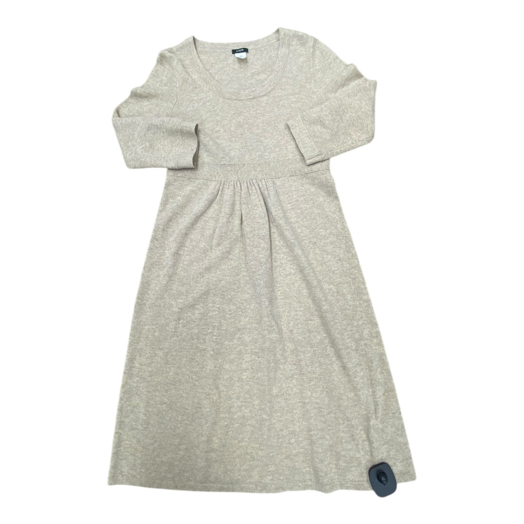 Dress Sweater By J. Crew In Tan, Size:Xs