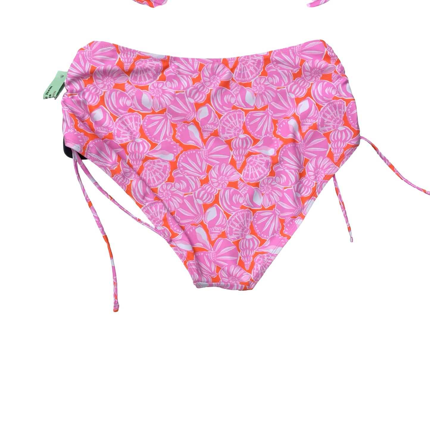 Swimsuit 2Pc By Stella Parker In Orange & Pink, Size:L