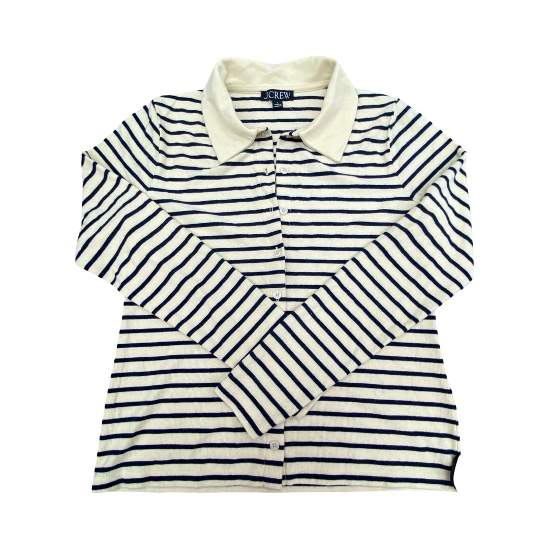 Top Ls By J. Crew In Striped Pattern, Size:S