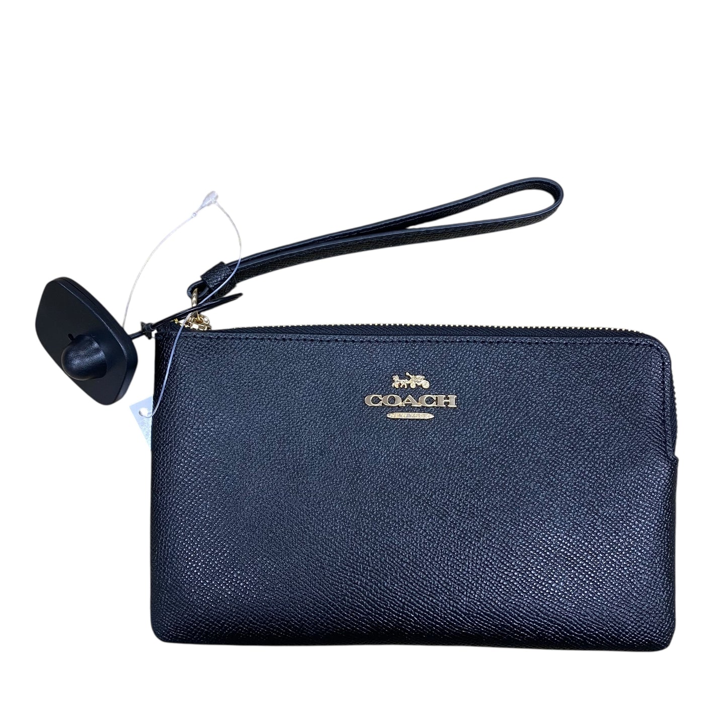 Wristlet Designer By Coach In Black, Size:Medium