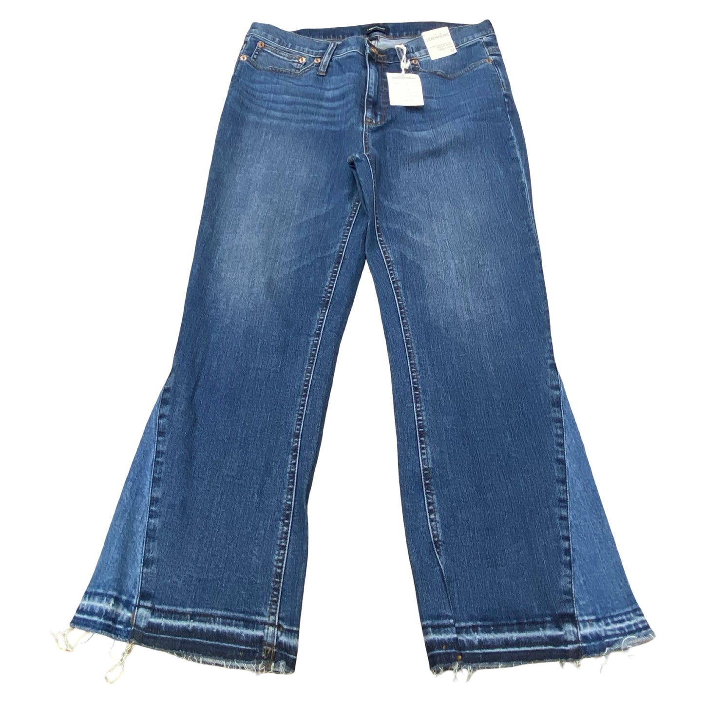 Jeans Boot Cut By J. Crew In Blue, Size:14