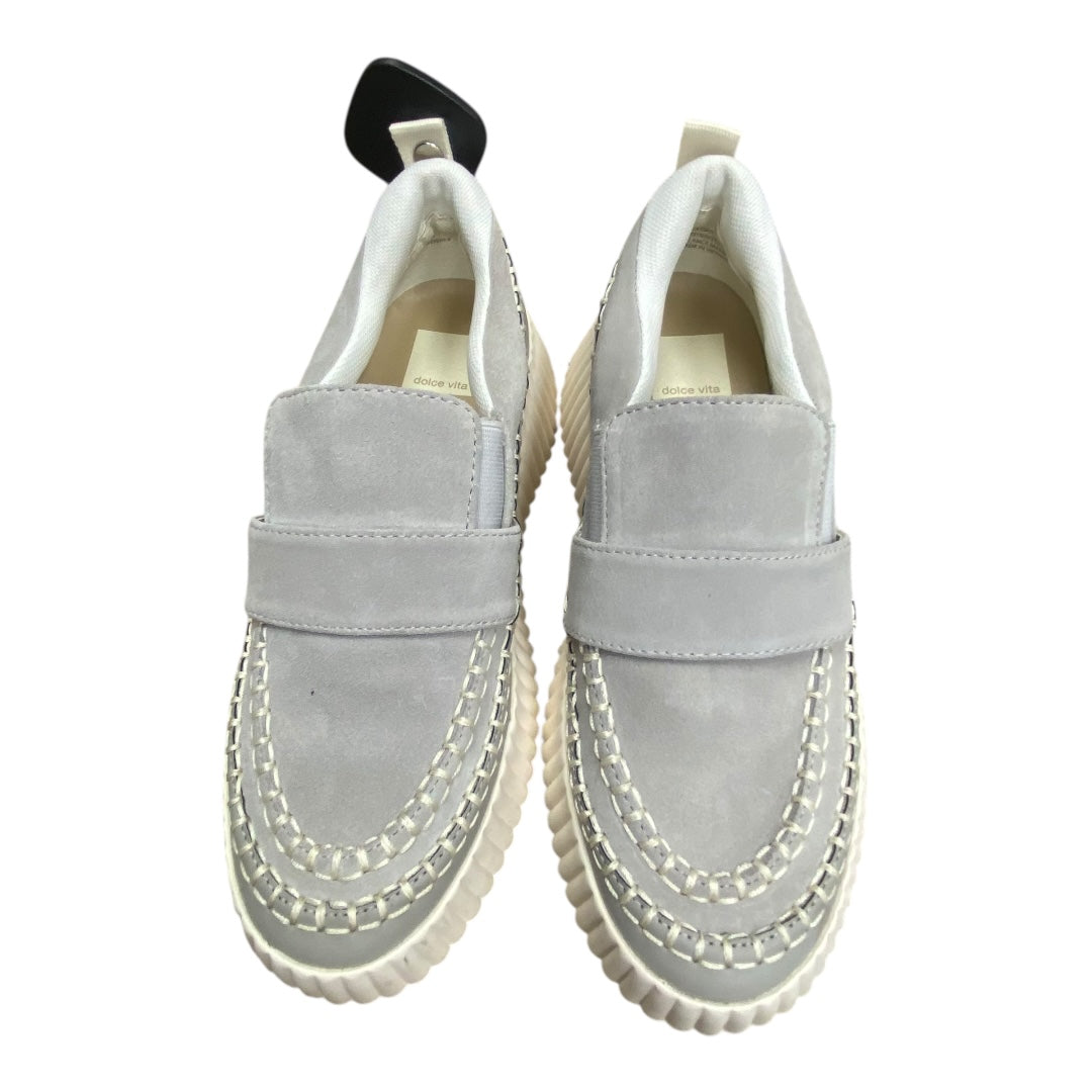 Shoes Sneakers By Dolce Vita In Grey & White, Size:6.5