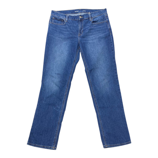Jeans Boyfriend By Old Navy In Blue Denim, Size:12