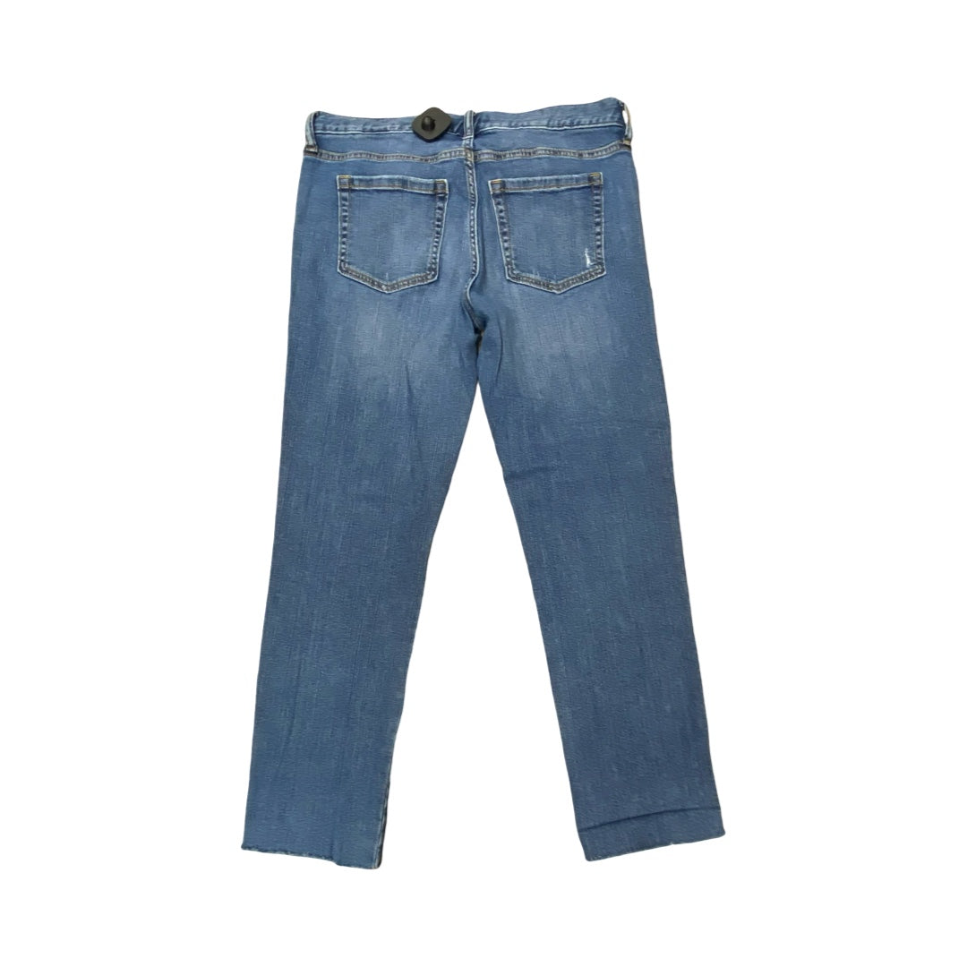 Jeans Boyfriend By Banana Republic In Blue, Size:6