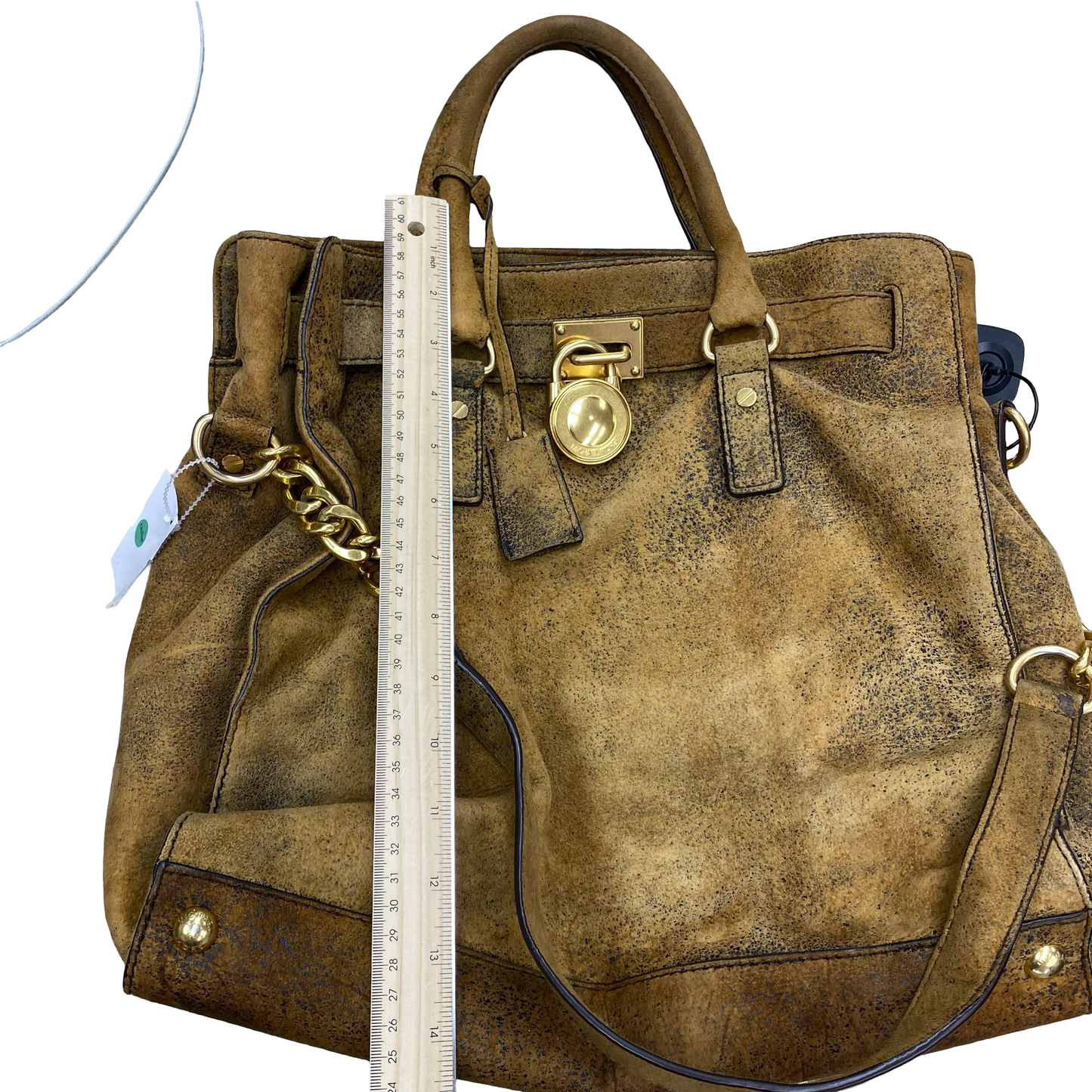 Handbag Designer By Michael Kors In Brown, Size:Medium