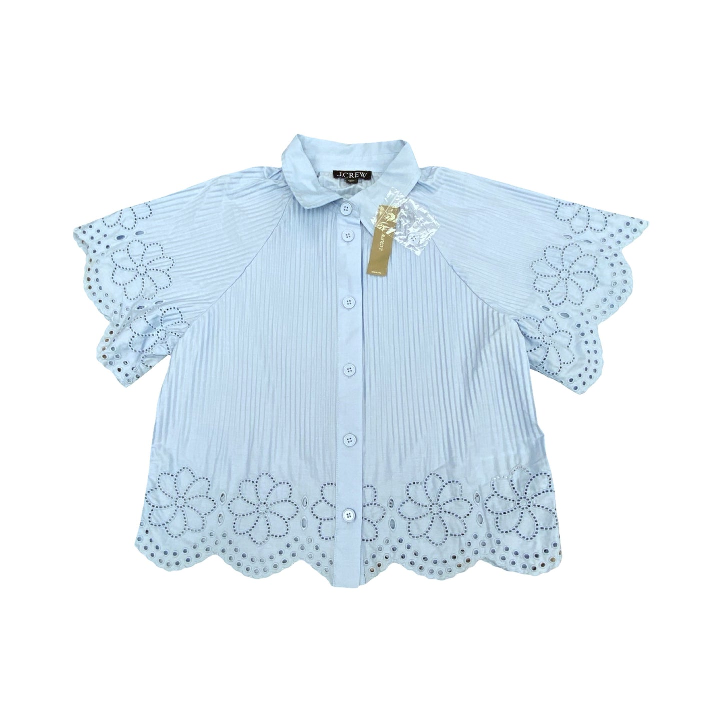 Top Ss By J. Crew In Blue, Size:Xs